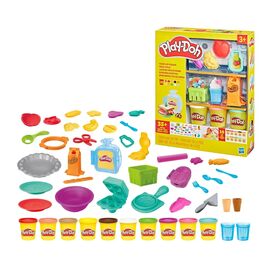 Набор для творчества Hasbro Play-Doh Весела кухня з масою для ліплення (G0538)