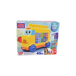 Конструктор Mega Bloks Автобус с цифрами 45 деталей (JKG34)