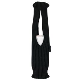 Чохол до мобільного телефона BeCover Knit Pocket universal Black (715158)