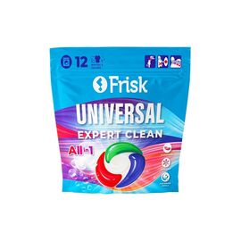 Капсулы для стирки Frisk Universal Expert Clean 12 шт. (4820197123476)
