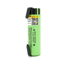 Аккумулятор 18650 3400mah (3200-3400mah), 3.7V(2.75-4.2V), Green Liitokala (Lii-34B-N)