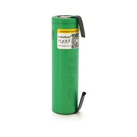 Аккумулятор 18650 2600mah (2500-2600mah), 3.7V(2.75-4.2V), Green Liitokala (Lii-VTC5A-N)