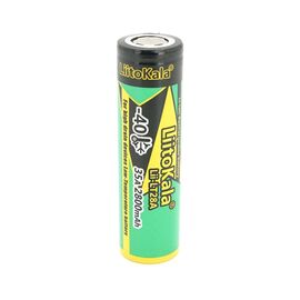 Аккумулятор 18650 2800mAh, 35A, 3.7V(2.5-4.2V), LowTemp-40-60, Black/Green Liitokala (Lii-LT28A)