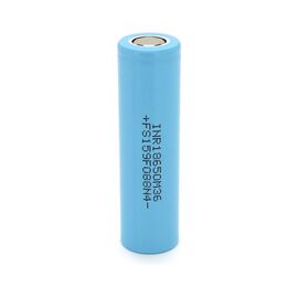 Аккумулятор 18650 3450mAh, 10A, 4.2/3.63/2.5V, Cyan LG (LGDBM361865 (LG M36))