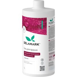 Гель для стирки DeLaMark Универсальный С ароматом черной вишни, замши и табака 1 л (4820152333964)