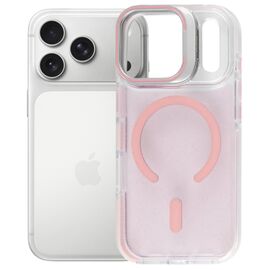 Чохол до мобільного телефона BeCover FIBRA Star Shine MagSafe Apple iPhone 17 Pro Light Pink (715428)