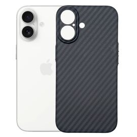 Чохол до мобільного телефона BeCover FIBRA Carbonite MagSafe Apple iPhone 17 Black (715406)