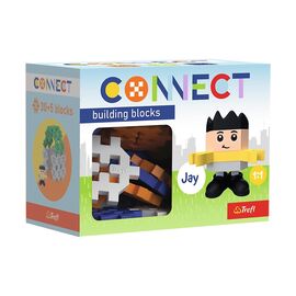Конструктор Trefl Connect з ігровою фігуркою Jay 35 деталей (5900511620061)