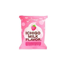Твердое мыло Pelican Petit Strawberry Milk 80 г (4976631477589)