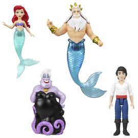 Кукла Disney Princess набор мини-кукол Ариэль и друзья (JHG84)