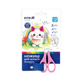 Ножницы Kite детские для левши розовые, 12 см (K-149-1)