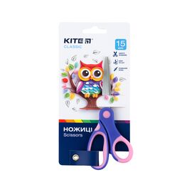 Ножницы Kite детские Classic голубой-розовый 15 см (K-126-1)