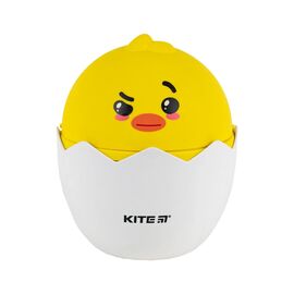 Корзина для бумаг Kite Настольный контейнер для мусора, желтый (K24-009-3)