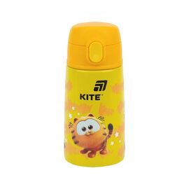 Поїльник-непроливайка Kite Garfield термос з трубочкою 400 мл (GF25-1261)
