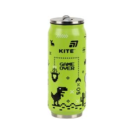 Поильник-непроливайка Kite Game over термочашка з трубочкою, 500 мл (K25-1264-1)