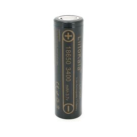 Аккумулятор 18650 3400mah (3250-3350mah), 3.7V(2.75-4.2V), Black Liitokala (Lii-34A)