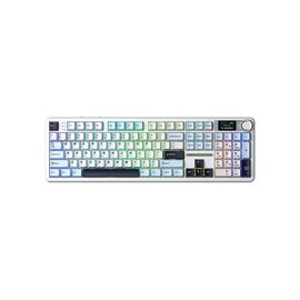 Клавиатура Aula F108 Pro Reaper Switch USB/Bluetooth/2.4G White (6978080501318)