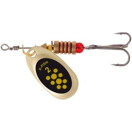 Блесна X-Fish Spike 4.5g 2 Gold black lime (1917.06.33)