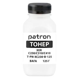 Тонер XER C230/C310/C410, 125 г, Black Patron (PN-XC230-B-125)