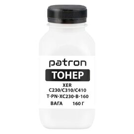 Тонер XER C230/C310/C410, 160 г, Black Patron (PN-XC230-B-160)