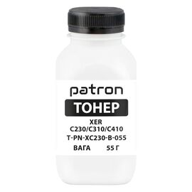 Тонер XER C230/C310/C410, 55 г, Black Patron (PN-XC230-B-055)