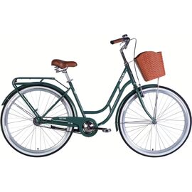 Велосипед Dorozhnik 28" RETRO Velosteel рама-19" ST 2026 зелено-сірий (OPS-D-28-545)
