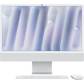 Компьютер Apple 24" iMac Retina 4.5K / Apple M4 (10-c/CPU, 10-c/GPU), 24, 512, Silver, A3137 (MCR24UA/A)