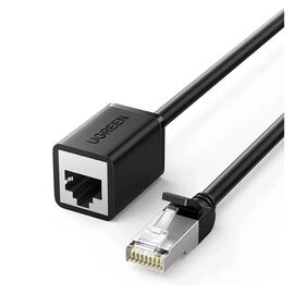 Патч-корд 0.5м F/UTP cat 6 RJ-45 extension black Ugreen (U_11278)