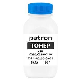 Тонер XER C230/C310/C410, 30 г, Cyan Patron (PN-XC230-C-030)