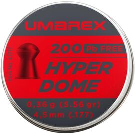 Пульки Umarex Hyperdome 4,5 мм 0,36 г 200 шт (4.1717)