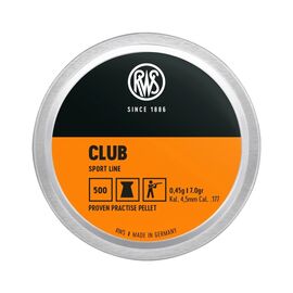 Пульки RWS Club 4,5 мм 0,45 г 500 шт (2136198)