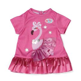 Аксессуар к кукле Baby Born Одежда для куклы Baby Born Платье из фламинго (839423)