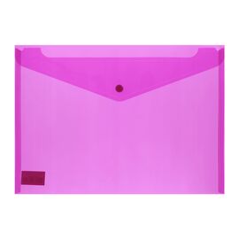 Папка - конверт Buromax А4, with a button, pink (BM.3926-10)
