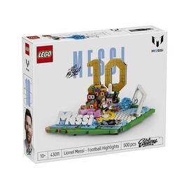 Конструктор LEGO Editions Football Лионель Месси — лучшие моменты футбольных матчей (43011)