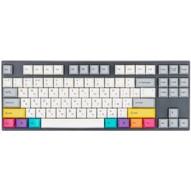 Клавиатура Varmilo APT87 CMYK C-TK Brown Wireless White Led UA (A92A024D3A5A17A007)