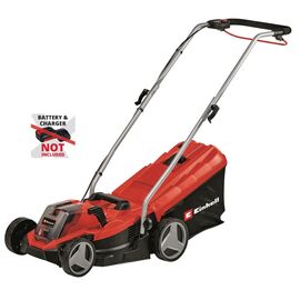 Газонокосилка Einhell GE-CM 18/33 Li-Solo 18V, 33см, 25-65мм, 30л, 10.1кг (без АКБ и ЗУ) (3413266)