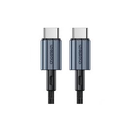 Дата кабель USB-C to USB-C 1.2m 60W braided black Choetech (XCC-1014)
