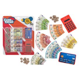 Игровой набор Cose di casa для игры с деньгами монеты, кредитная ка (41117)