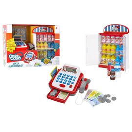 Игровой набор Cose di casa Касовий апарат зі сканером, холодильнико (42494)