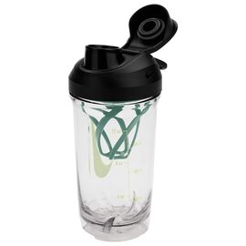 Бутылка для воды Nike TR RECHARGE SHAKER BOTTLE 16 OZ N.101.2242.943.16 прозорий, чорний, зелений, жовтий 470 мл (887791805669)
