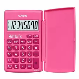 Калькулятор Casio LC-401LV-PK-W-A-EP, розовый (CALC-CAS-LC-401LV-PK)