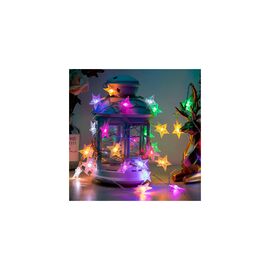 Гирлянда Voltronic Зірочки різнокольорві , 40 шт, 6 м., прозора, USB (GirlStarMix-6m)