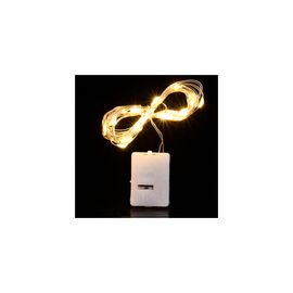 Гірлянда Voltronic White Hot 20LED, 1 режим, 3 м., прозора, 3*АА (Garl-20LED-3m-Wh)