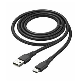 Дата кабель USB 2.0 AM to USB-C 1.0m 3A textured PVC black ColorWay (CW-CBUC094-BK)