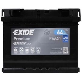 Аккумулятор автомобильный EXIDE PREMIUM 64A (EA640)