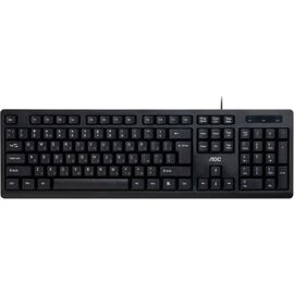 Клавиатура AOC KB100B USB UA Black (KB100B/97)