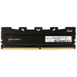 Модуль памяти для компьютера DDR4 8GB 2400 MHz Black Kudos eXceleram (EKBLACK4082417A)