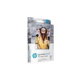Фотобумага HP Zink 2x3" Sprocket, glossy, self-adhesive, 50sh (HPIZ2X350)
