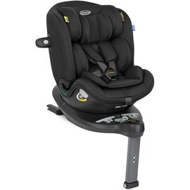 Автокресло Graco Turn2Me Grow i-Size, 40-125 см (0+/1/2/3), чорне (GC2404AAMDN000)