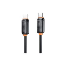 Дата кабель USB-C to USB-C 1.0m 60w black XO (NB-Q302B-CC.black)